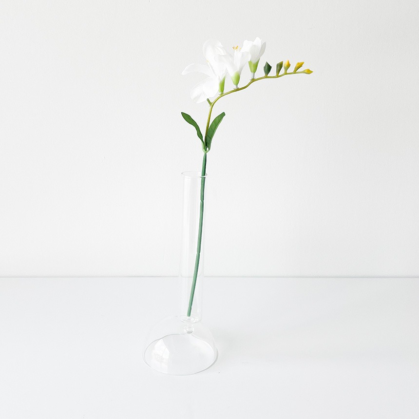 Glass Vase Tube _ 유리 화병 글래스 튜브 꽃병 디자인 인테리어 소품 오브제 더닷 THE DOT