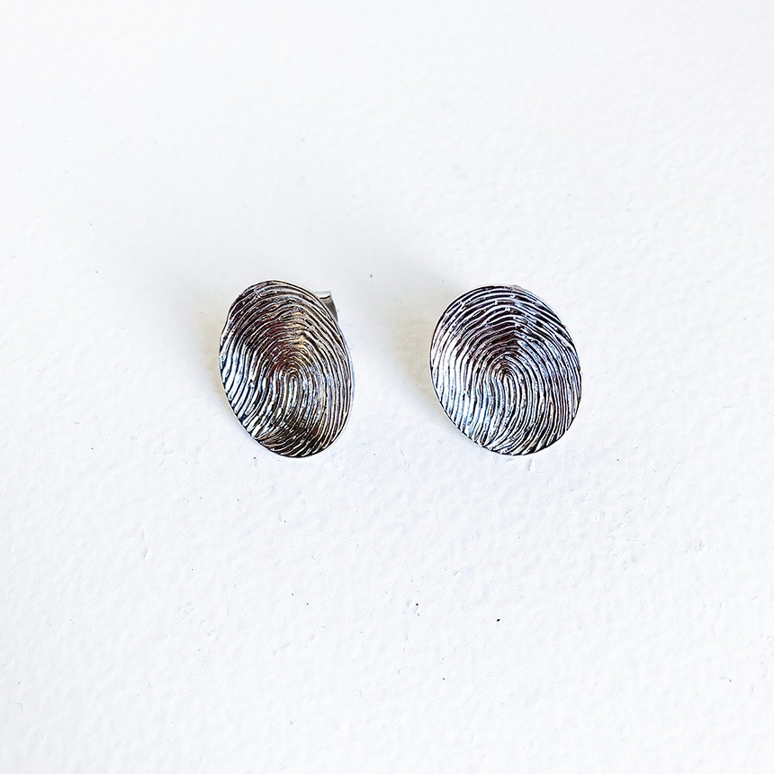 Fingerprint Earrings